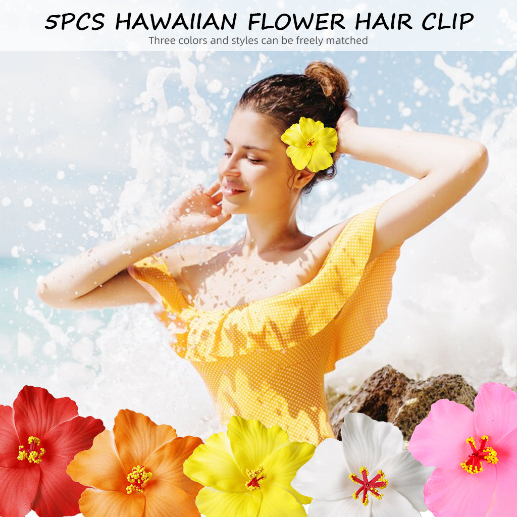 MAYCREATE 5Pcs Flower Hair Clips for Girls Women Stylish Artificial Hawaiian Flower Hair Clips For Hair Styling Hair Pins Cute Beach Accessories Gifts Flower Claw Clip Hair Accessories for Women MAYCREATE 5Pcs Flower Hair Clips for Girls Women Stylish Artificial Hawaiian Flower Hair Clips For Hair Styling Hair Pins Cute Beach Accessories Gifts Flower Claw Clip Hair Accessories for Women